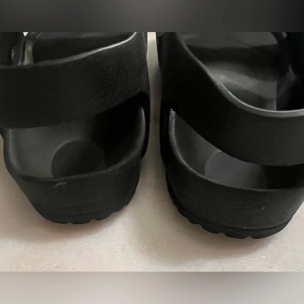 Birkenstock Kids Milano EVA -Black  Back Strap Sandals US 1-1.5 Beach Summer